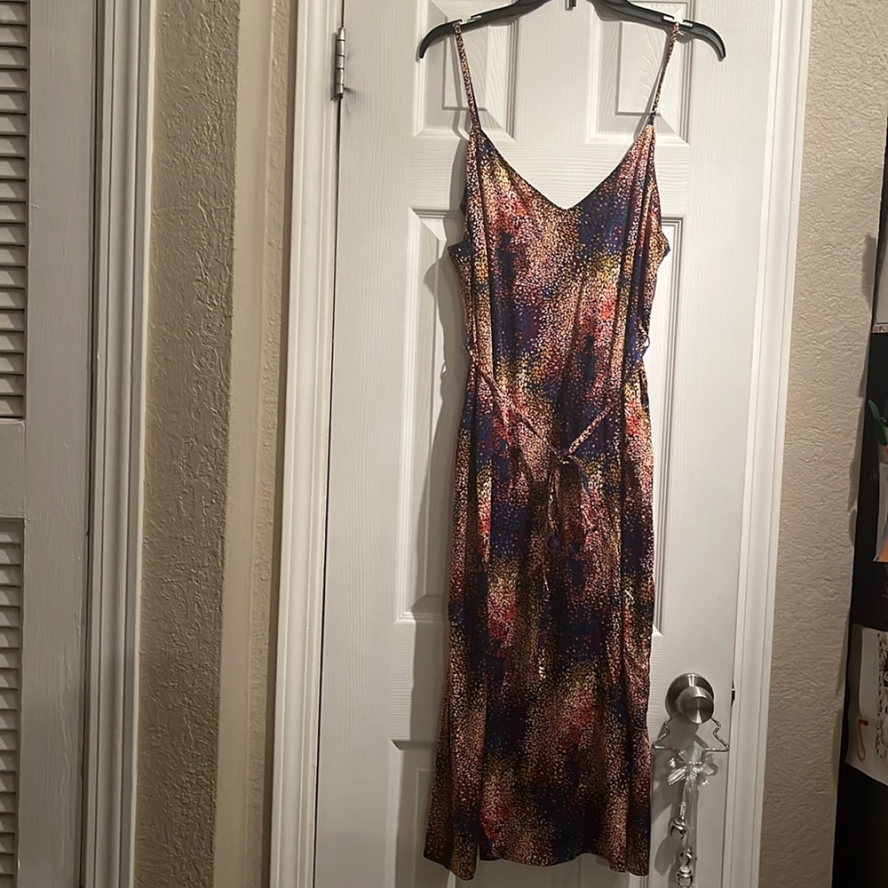 Colorful MIDI Dress